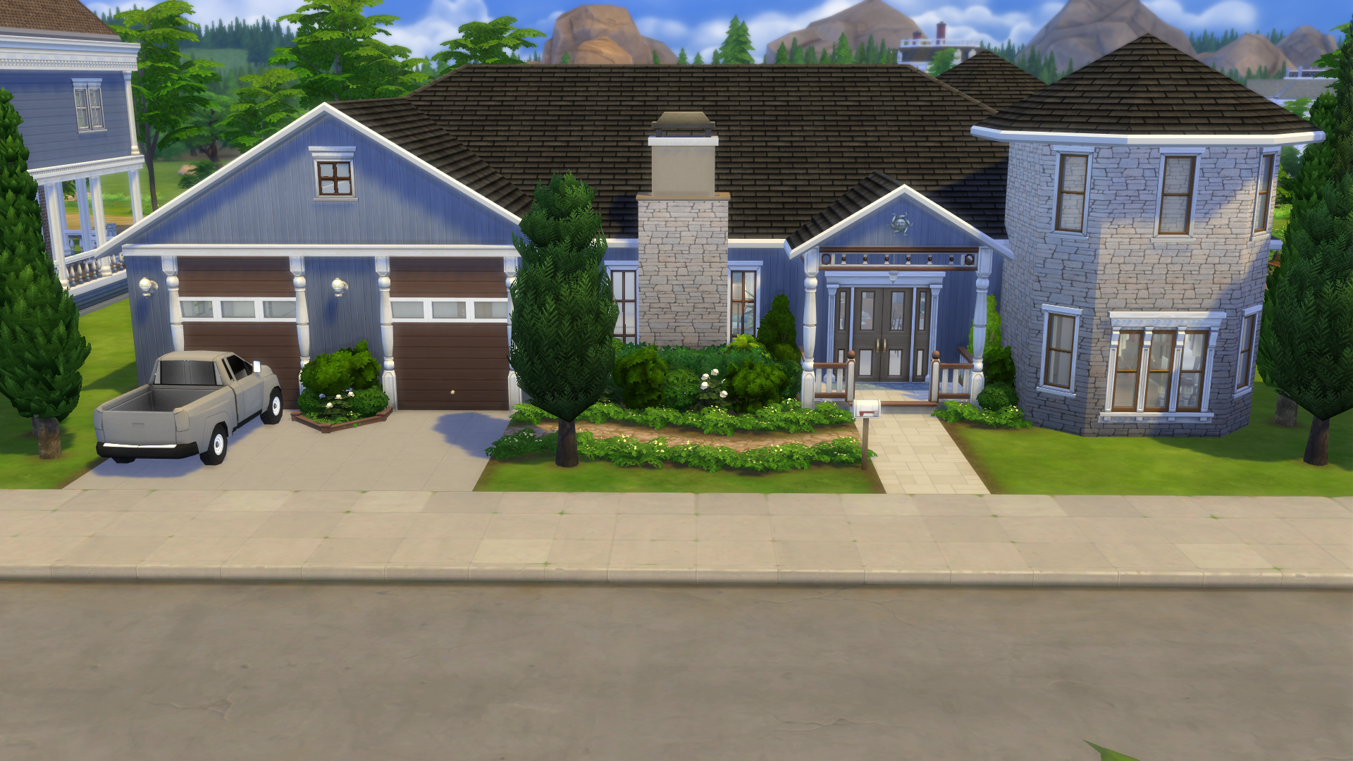 One Story Suburban with Shed